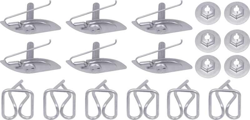 Fender Molding Clip Set,