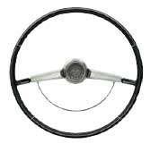 Imp Steering Wheel,Blk,65-66