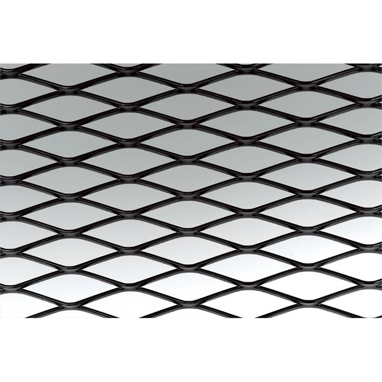 SR RaceMesh Alu Black 100x30 cm rui