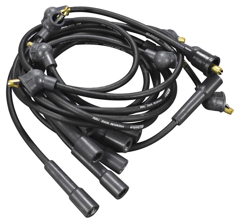 Spark Plug Wires, 7mm, 1971-73 Cadillac, Straight/90-Degree