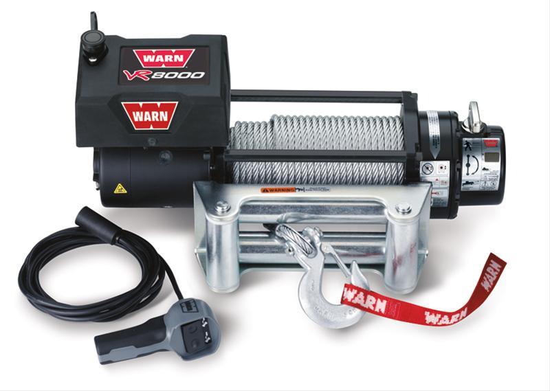 winch frontmonterad, 8000 lbs (3620kg)