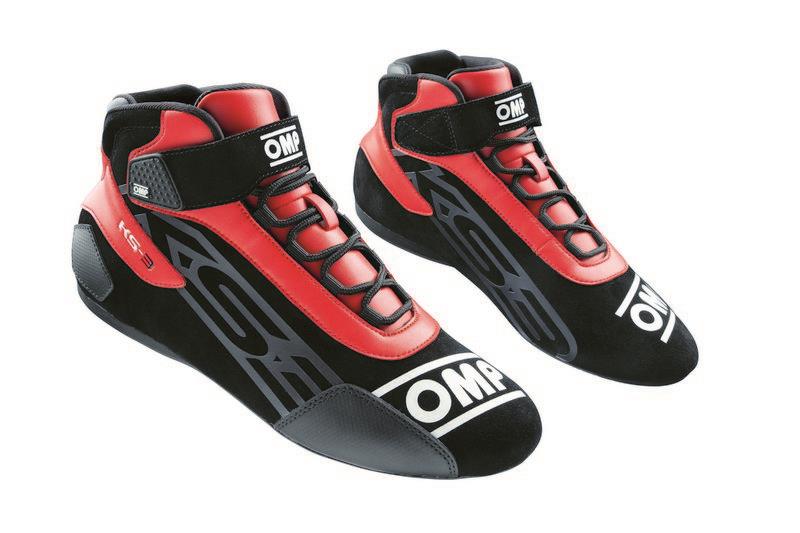 KS-3 KART SHOES BLACK / RED SZ. 40