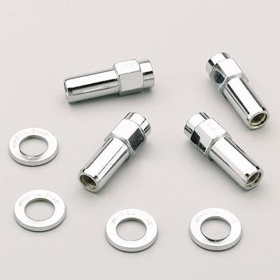 Lug Nuts, Shank with Centered Washer, 7/16" x 20