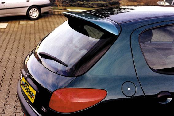 Dakspoiler passend voor Peugeot 206 3/5-deurs 'Wing-Style'