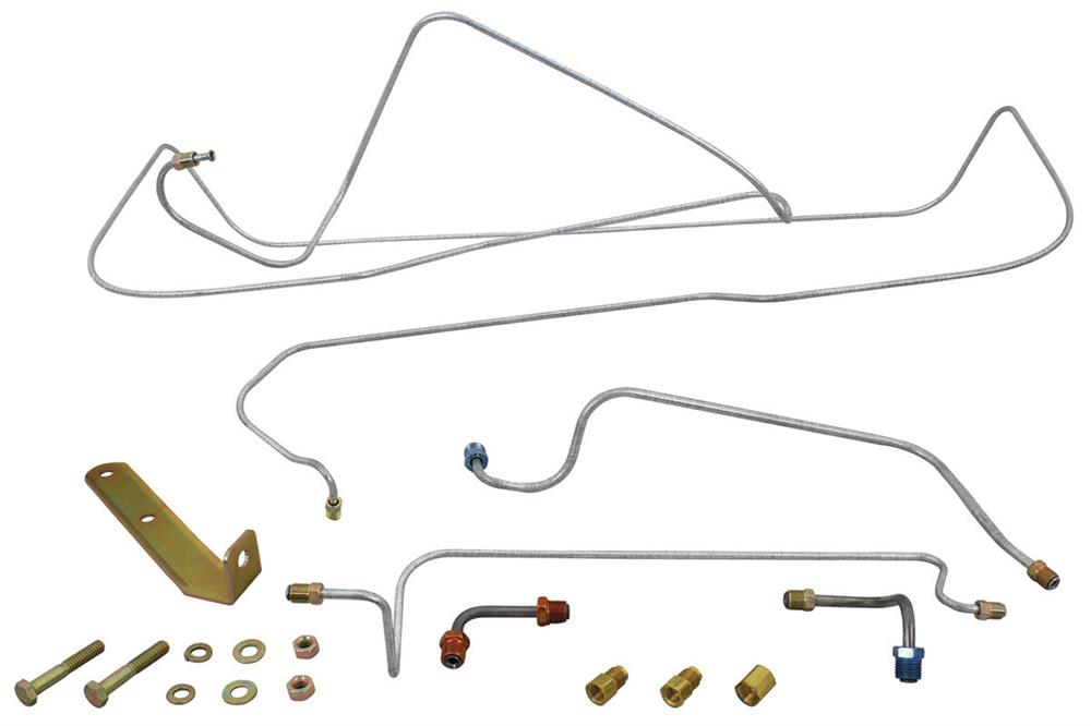 Brake Lines, Disc Conversion, 1967 Chev/EC/Cut/GTO BB, Front