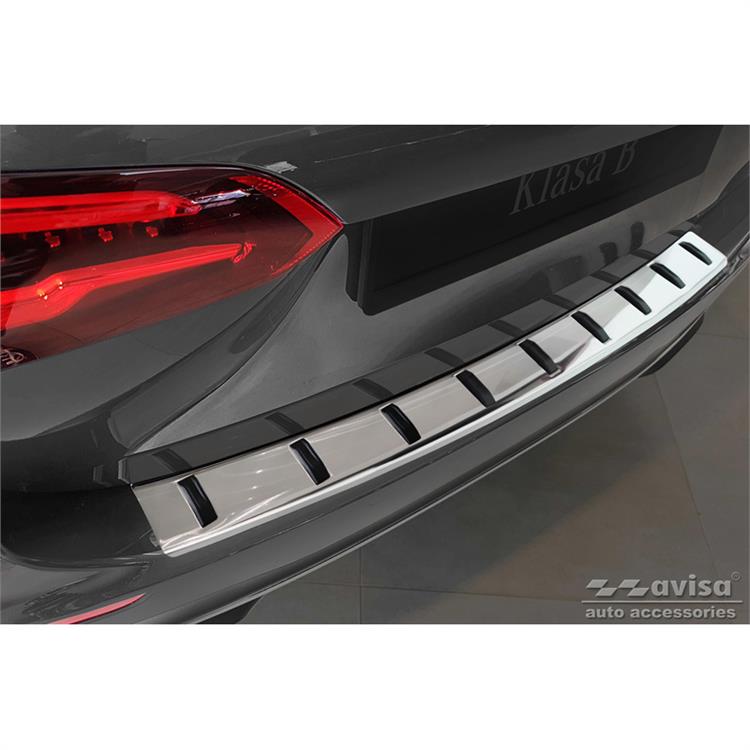 RVS Achterbumperprotector passend voor Mercedes B-Klasse (W247) 2019- (incl. AMG) 'STRONG EDITION'