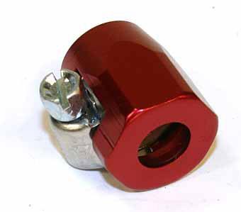 slangkoppling 0,375" röd aluminium ( sk. fuskis )
