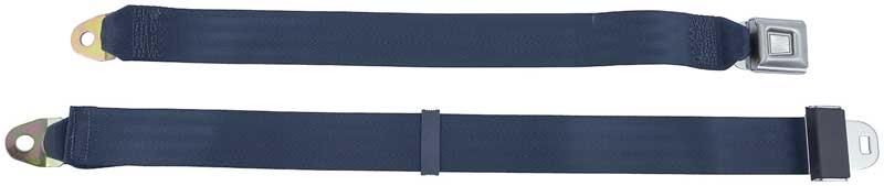 BLUE AFTERMARKET STYLE BUCKET SEAT BELT