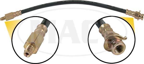 Rear Brake Hose 19 inch male female