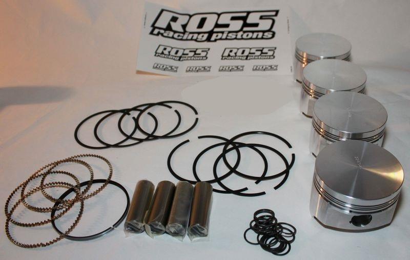 Pistons Forged 94,0mm 34,5 Comp.Height, flat, 22mm pin 446gr 1,0x1,2x3,0mm