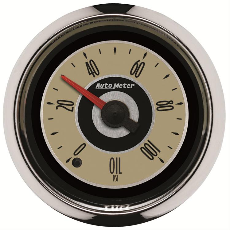Oil pressure, 52.4mm, 0-100 psi, electric
