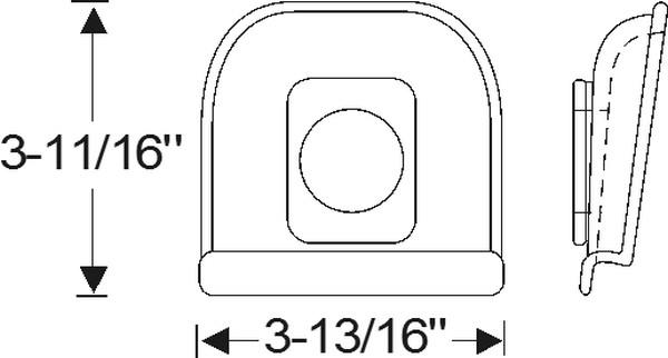 Grommet, bumper support