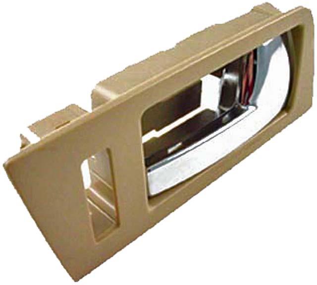 interior door handle - front right - camel(beige)+chrome