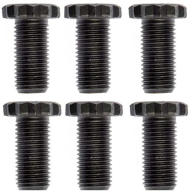 Flywheel Bolts Thread 7/16-20, Length .900 In. (22.86mm), Head Thickness .190 In