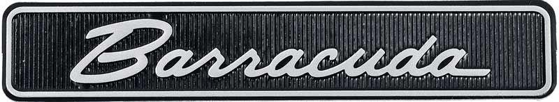 Dash Emblem Insert "Barracuda"