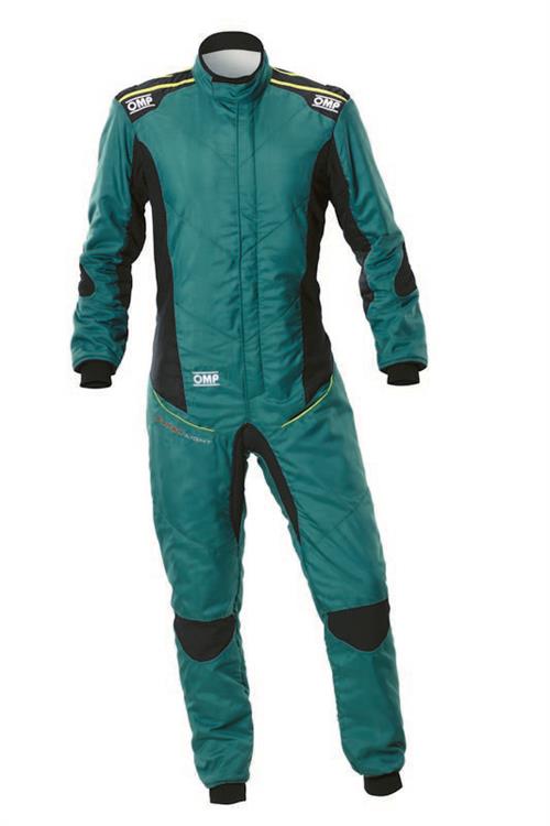 TECNICA SUPER LIGHT OVERALL FIA 8856-2018 GREEN/FLUO YELLOW SZ. 48