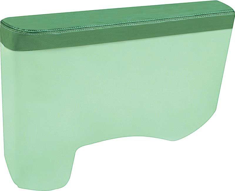 1959 IMPALA 2 DOOR HARDTOP LIGHT / MEDIUM / DARK GREEN REAR ARM REST COVERS