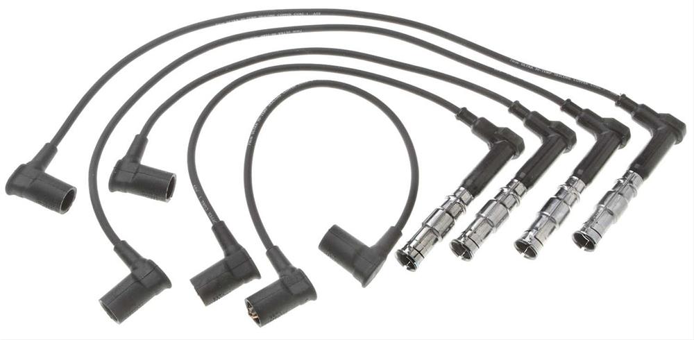 spark plug wires, black