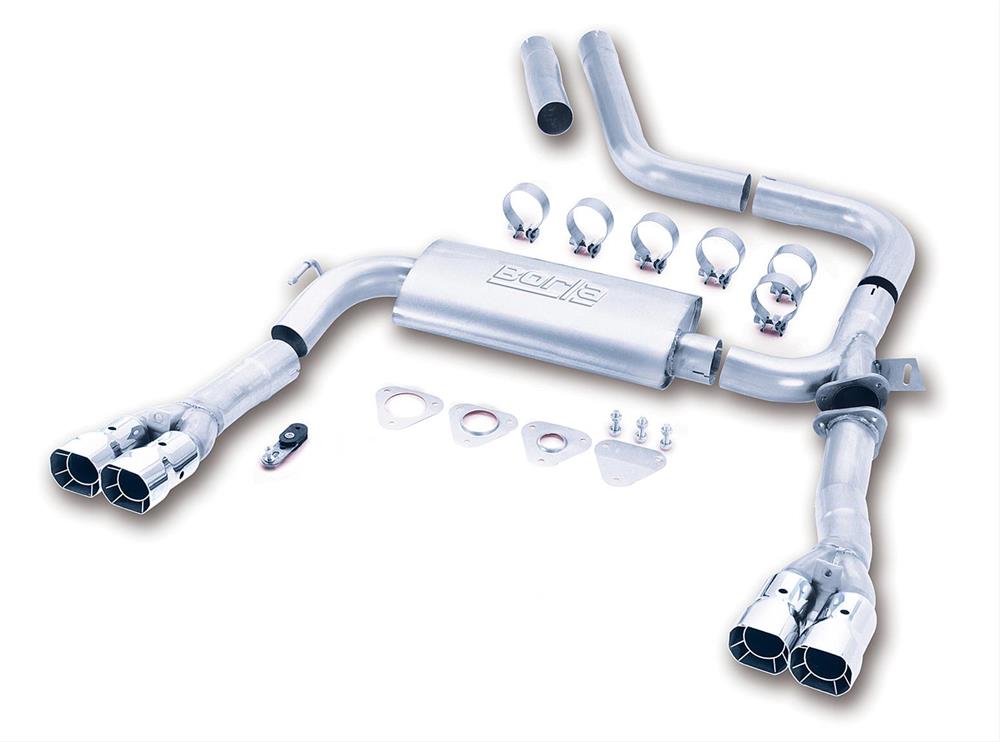 Exhaust System, S-Type, Cat-Back, Stainless