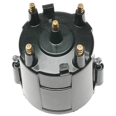 Distributor Cap, Male/HEI-Style, Blue, Screw-Down, AMC, GM, Jeep, 4-Cylinder, Each