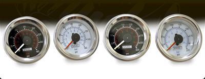 Gauge, Dual Needle, Air Pressure, 0-220 psi, 52mm