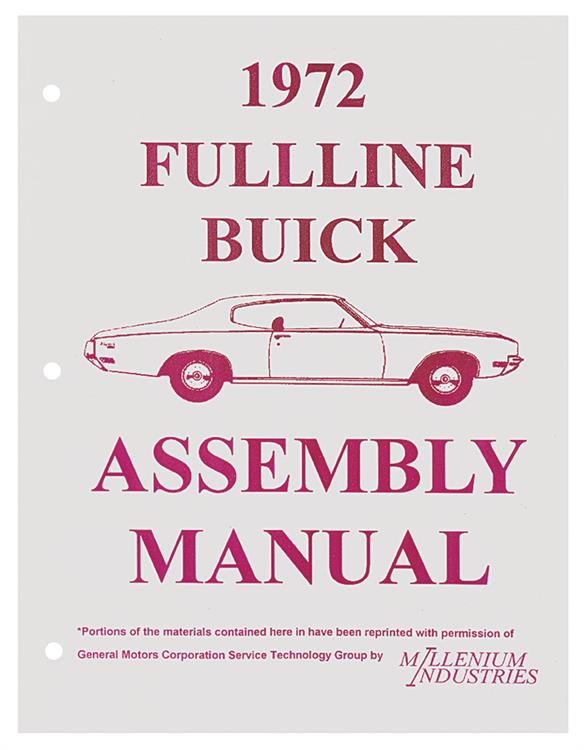 Assembly Manual, 1972 Skylark