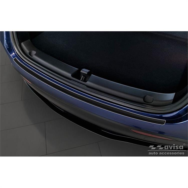 Matte Black Stainless Steel Rear bumper protector suitable for Tesla Model Y 2020-