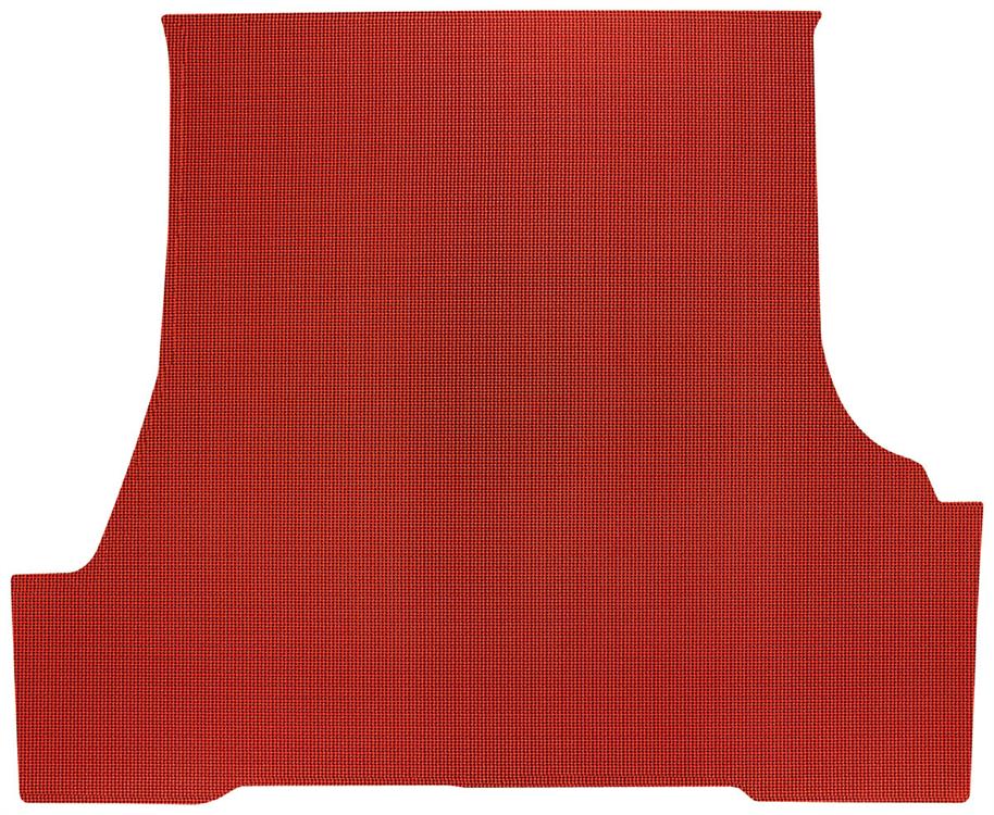 Trunk Mat, 61-63 Tempest, 2/4dr, Red Houndstooth