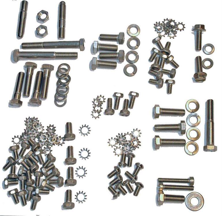 Engine Bolt Kit,Stainlss,53-54