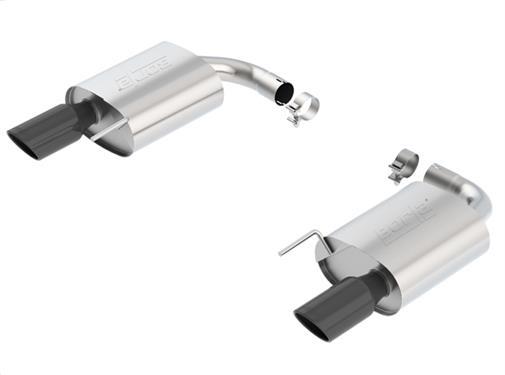 Exhaust System, S-Type, Axle-Back, Stainless