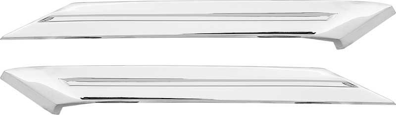 1966-67; Dodge/Plymouth B-Body; Sail Panel Moldings; Stainless Steel; Pair