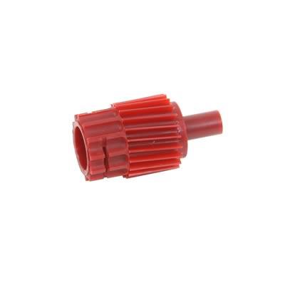 Speedometer Gear, Driven, 21-Tooth, Plastic, Red