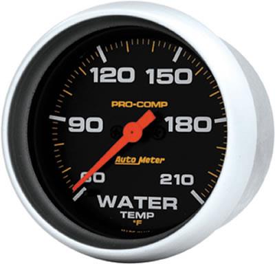 Water temperature, 67mm, 60-210 °F, electric