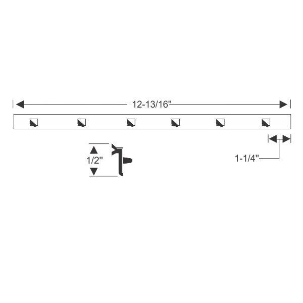 tätningslist ventilationsruta, vertikal