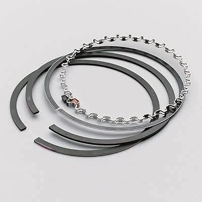 Piston Rings, Chrome, 4.040 in. Bore, 5/64 in., 5/64 in., 3/16 in. Thickness, 8-Cylinder, Set