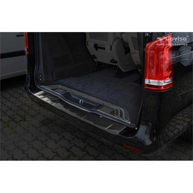 Real 3D Carbon Rear bumper protector suitable for Mercedes Vito / V-Class 2014-