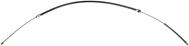 parking brake cable, 137,59 cm, rear left and rear right