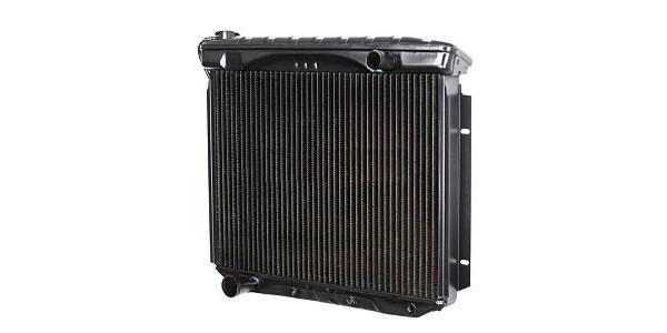 Radiator, 3-row, V8, Ranchero with transmission cooler