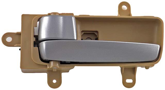 interior door handle front lh, rear lh silver and beige