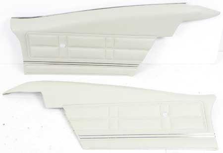 1967 IMPALA / SS 2 DOOR COUPE OFF WHITE PRE-ASSEMBLED REAR PANELS