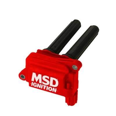 Ignition Coil, MSC II Coil Pack, Epoxy, Square, Red, GM LS2 / LS3 /LS7, Each