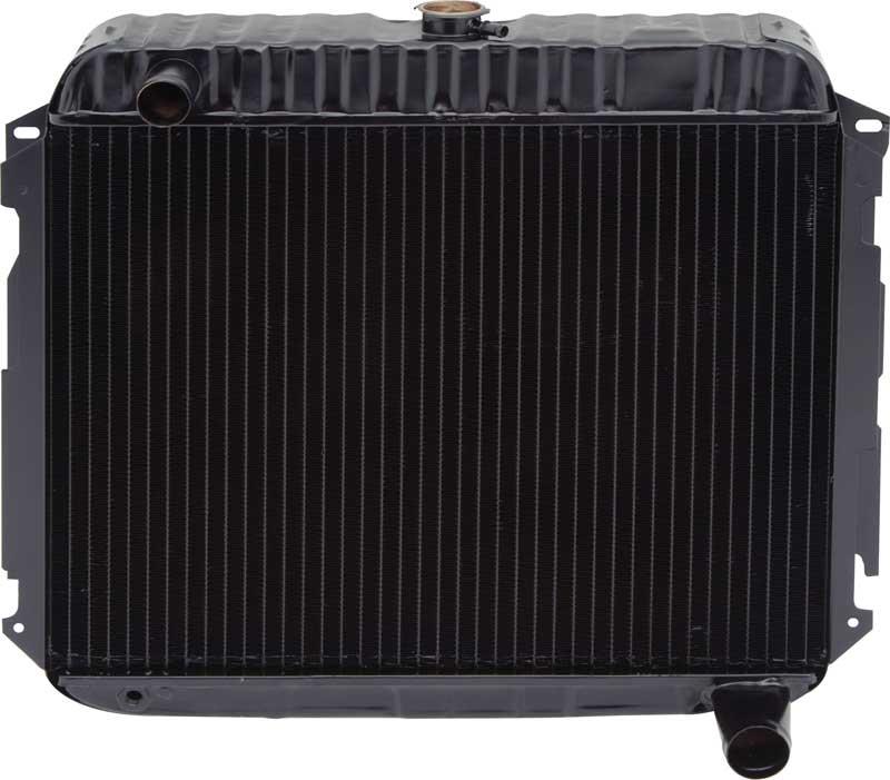 kylare 1970-72 MOPAR B/E-BODY REPLACEMENT 4 ROW COPPER RADIATOR - SMALL BLOCK MANUAL