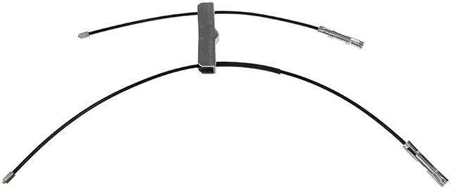 parking brake cable, 92,61 cm, intermediate
