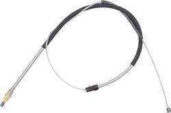 Rear Park Brake Cable; with Drum Brake