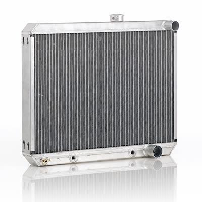 Natural Finish Downflow Radiator for GM w/Auto Trans