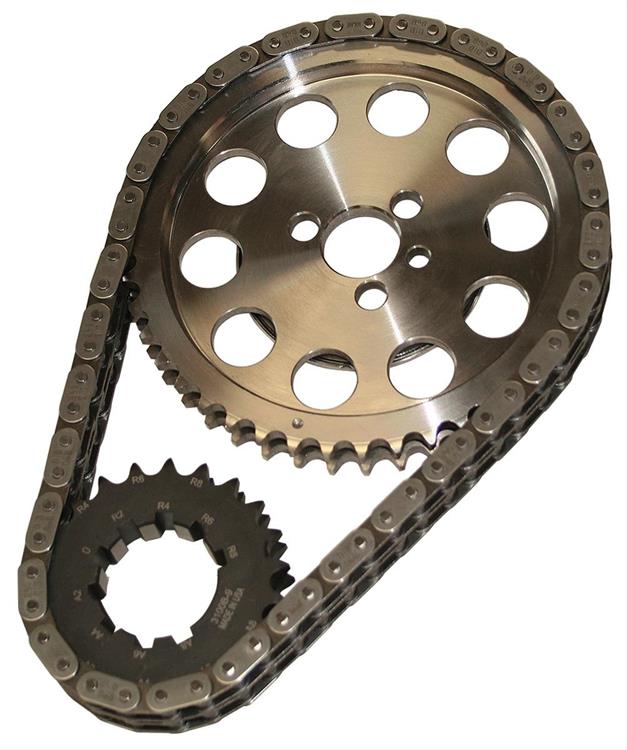 Timing Chain and Gear Set, Double Roller, Billet Steel