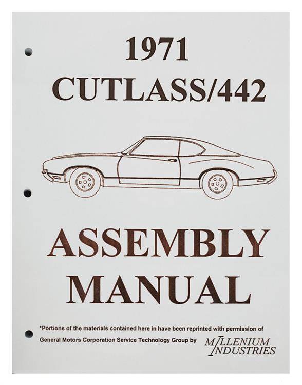 Assembly Manual, 1971 Oldsmobile