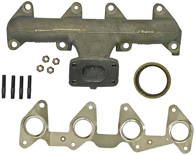 Exhaust Manifold Kit, Cast Iron, Gaskets, Hardware, Buick, Pontiac, 2.0L, Each