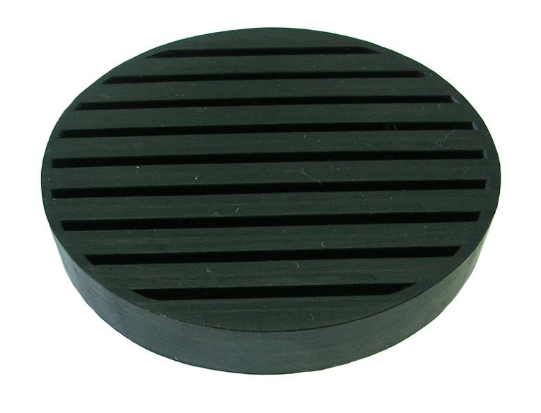 Brake/clutch pedal pad, black, 1949-52 Oldsmobile