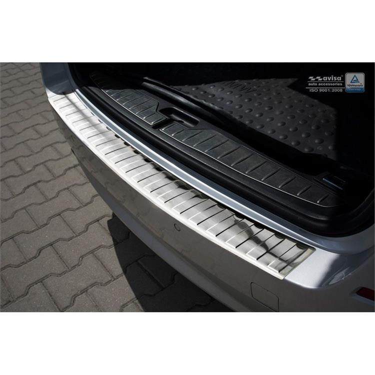 RVS Achterbumperprotector BMW 5-Serie F11 Touring 2010-2017 'Ribs'